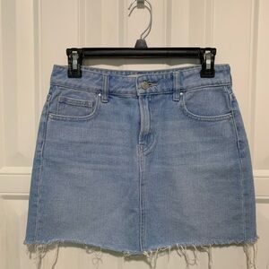 PacSun Blue A-Line Mini Skirt Casual